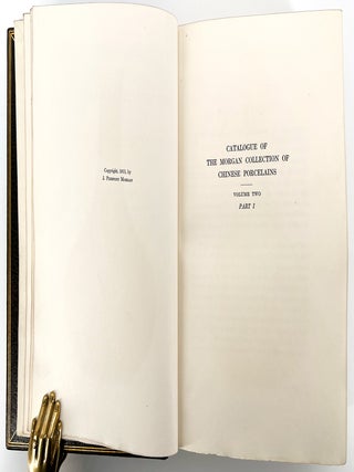 Catalogue of the Morgan Collection of Chinese Porcelains
