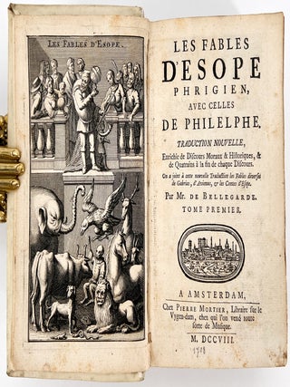 1514 Les Fables d'Esope Phrigien avec celles de Philelphe; traduction nouvelle, Enrichie de...