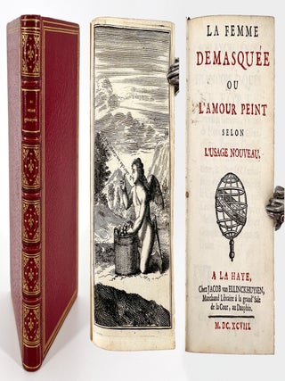 1520 La femme démasquée ou l'amour peint selon l'usage nouveau. Jean-Jacques Quesnot de La...