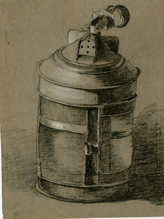 1525 Still life with lantern. 19th century English School