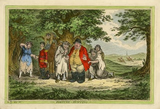 1540 Fortune Hunting. James Gillray, after Brownlow North