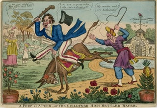 1543 A Peep at a Peer...; or the Guildford Hight Mettled Racer. George Humphrey