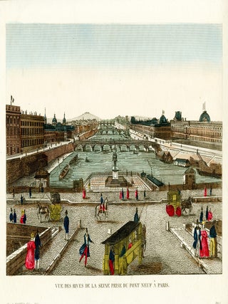 Four 18th Century Optical views of Paris etc.