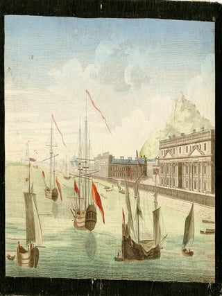 Four 18th Century Optical views of Paris etc.