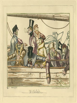 158 To Calais. George Cruikshank, after an, Captain Frederick Marryat