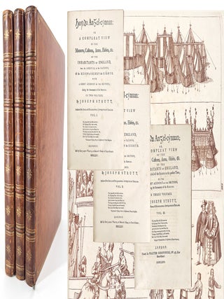 1587 Horda Angel-Cynnan or a Compleat View of the Manners Customs Arms Habits &c. of the...