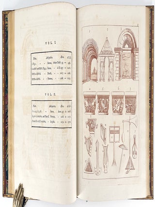 Horda Angel-Cynnan or a Compleat View of the Manners Customs Arms Habits &c. of the Inhabitants of England; from the arrival of the Saxons, till the reign of Henry the Eighth, with A Short Account of The Britons, During The Government of The Romans