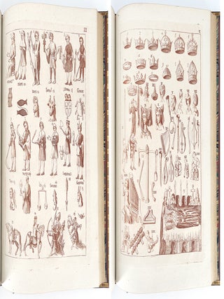Horda Angel-Cynnan or a Compleat View of the Manners Customs Arms Habits &c. of the Inhabitants of England; from the arrival of the Saxons, till the reign of Henry the Eighth, with A Short Account of The Britons, During The Government of The Romans