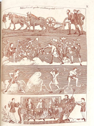 Horda Angel-Cynnan or a Compleat View of the Manners Customs Arms Habits &c. of the Inhabitants of England; from the arrival of the Saxons, till the reign of Henry the Eighth, with A Short Account of The Britons, During The Government of The Romans