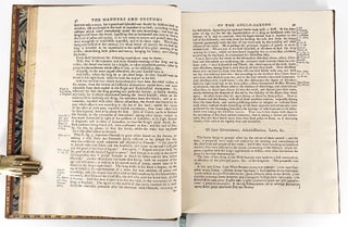 Horda Angel-Cynnan or a Compleat View of the Manners Customs Arms Habits &c. of the Inhabitants of England; from the arrival of the Saxons, till the reign of Henry the Eighth, with A Short Account of The Britons, During The Government of The Romans