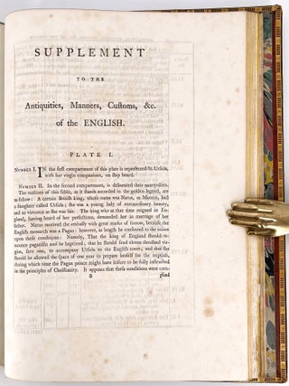 The Regal and Ecclesiastical Antiquities of England; From Edward the Confessor to Henry the Eighth; Together with Many of the Great Persons that were eminent under their several Reigns; on Sixty Copper Plates, Engraved by the Author. The Whole Carefully Collected from Ancient Illuminated Manuscripts | A new edition, to which is now added a supplement, containing 12 plates.