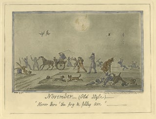 159 November -(Old Style)- "Hover thro' the fog & filthy air" George Cruikshank