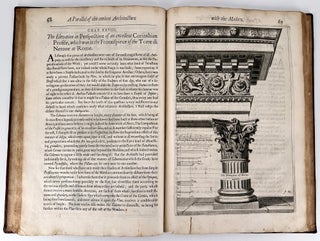 A Parallel of Antient Architecture with Modern; In a Collection of Ten Principal Authors who have Written upon the Five Orders, Palladio and Scamozzi, Serlio and Vignola, D. Barbaro and Cataneo, L.B. Alberti and Viola, Bullant and De Lorme, Compared with One Another. The Three Greek Orders, Dorique, Ionique, and Corinthian, Comprise the First Part of this Treatise. And the Two Latine, Tuscan and Composita, the Latter. .... With Leon Baptista Alberti's Treatise of Statues.