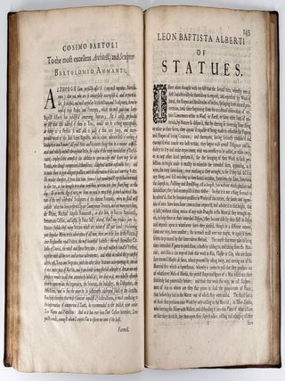 A Parallel of Antient Architecture with Modern; In a Collection of Ten Principal Authors who have Written upon the Five Orders, Palladio and Scamozzi, Serlio and Vignola, D. Barbaro and Cataneo, L.B. Alberti and Viola, Bullant and De Lorme, Compared with One Another. The Three Greek Orders, Dorique, Ionique, and Corinthian, Comprise the First Part of this Treatise. And the Two Latine, Tuscan and Composita, the Latter. .... With Leon Baptista Alberti's Treatise of Statues.