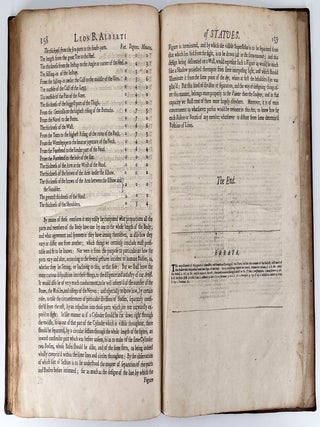 A Parallel of Antient Architecture with Modern; In a Collection of Ten Principal Authors who have Written upon the Five Orders, Palladio and Scamozzi, Serlio and Vignola, D. Barbaro and Cataneo, L.B. Alberti and Viola, Bullant and De Lorme, Compared with One Another. The Three Greek Orders, Dorique, Ionique, and Corinthian, Comprise the First Part of this Treatise. And the Two Latine, Tuscan and Composita, the Latter. .... With Leon Baptista Alberti's Treatise of Statues.