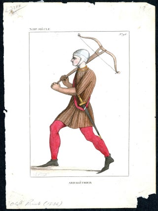 Costume design for a 13th century Arbalétrier.