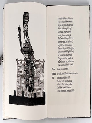Pyramus & Thisbe; distilled from the pages of A Midsummer Night's Dream, woodcuts by Chris Nurse