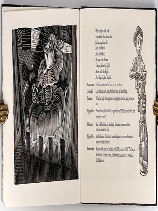Pyramus & Thisbe; distilled from the pages of A Midsummer Night's Dream, woodcuts by Chris Nurse