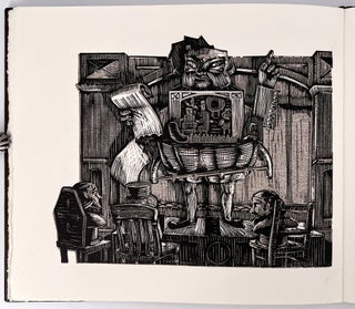 Pyramus & Thisbe; distilled from the pages of A Midsummer Night's Dream, woodcuts by Chris Nurse