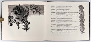 Pyramus & Thisbe; distilled from the pages of A Midsummer Night's Dream, woodcuts by Chris Nurse