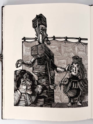 Pyramus & Thisbe; distilled from the pages of A Midsummer Night's Dream, woodcuts by Chris Nurse