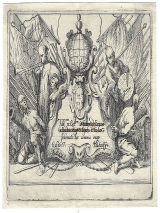 1629 Trophies of War, title page. Cornelis de Wael