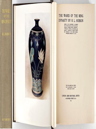 1660 The Wares of the Ming Dynasty. Robert Lockhart Hobson