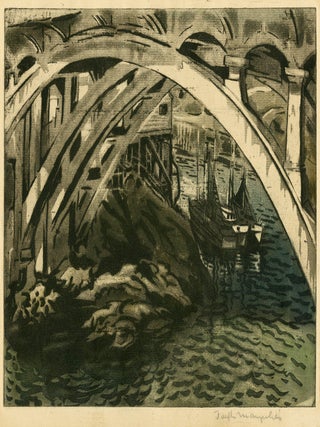 1672 Under the Manhattan Bridge. Joseph Margulies