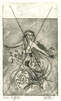 Leaves of Love- Orange Lady (plus a signed and numbered trial proof after cancellation of Mermaid); Two proof prints.