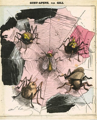 168 Guet-Apens, par Gill; Cover Illustration from L'Eclipse, 17 March, 1872. André Gill