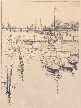 1695 The Battery and Castle Garden. Charles F. W Mielatz
