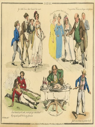 171 Ye little loves that round her wait, from Illustrations to Popular Songs. Henry Alken