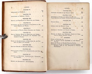 The Proceedings in the Probate Courts (of Massachusetts); including the probate of wills; appointment of administrators, guardians, and trustees; allowances; sale of real and personal estate; settlement of accounts; distribution of estates; assignment of dower, with table showing the present value of estates in dower; partition of lands, &c., &c., &c. With an appendix of practical forms, designed for the use of executors and others having business in the probate courts
