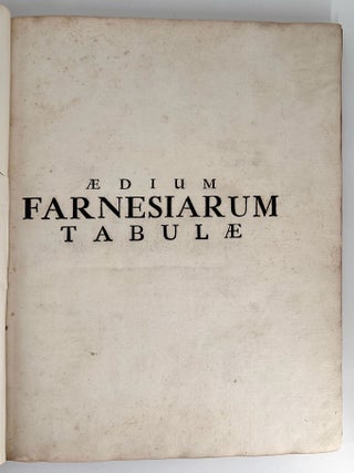 Aedium Farnesiarum Tabulae