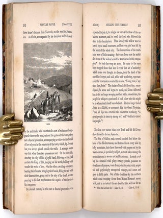 Jesus of Nazareth; His life and Teachings; Founded on the Four Gospels, and illustrated by reference to the manner, customs, religious beliefs, and political institutions of his times. With designs by Doré, De Laroche, Fenn, and others.