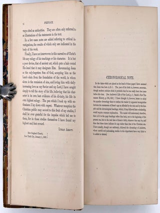 Jesus of Nazareth; His life and Teachings; Founded on the Four Gospels, and illustrated by reference to the manner, customs, religious beliefs, and political institutions of his times. With designs by Doré, De Laroche, Fenn, and others.