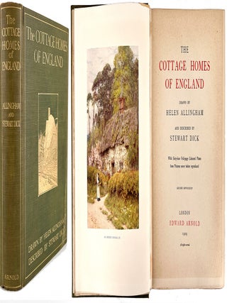 1728 The Cottage Homes of England. Helen Allingham, Stewart Dick, drawn by, described by