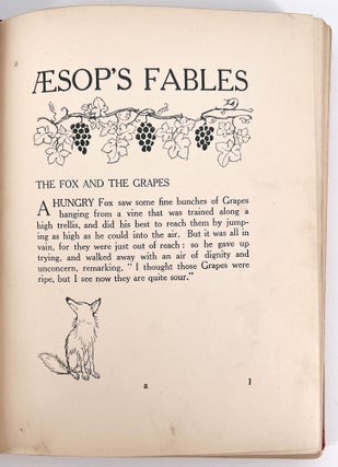 Aesop's Fables; A new translation by V.S. Vernon Jones. With an introduction by G.K. Chesterton and illustrations by Arthur Rackham