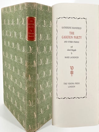 1758 The Garden Party and Other Stories. Katherine Mansfield, Marie Laurencin