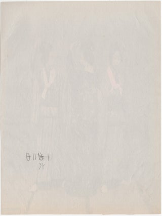 Japan – Three dancing geisha apprentices