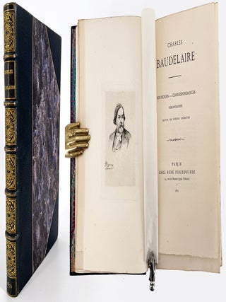 1820 Charles Baudelaire: Souvenirs, Correspondances, Bibliographie, suivie de pièces inédites....