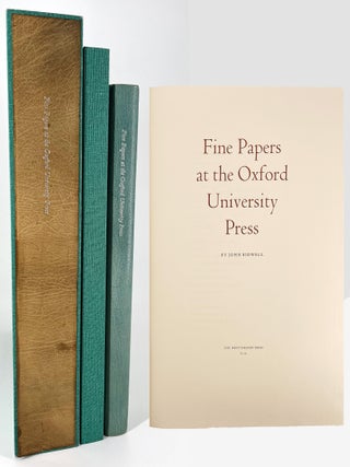 1857 Fine Papers of the Oxford University Press. John Whittington Press / Bidwell