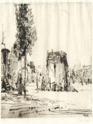 1897 Cambridge Midsummer Fair. Sir Muirhead Bone