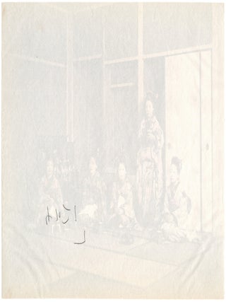 Japan – Five Maiko (Apprentices) Having Lunch