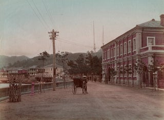 1920 Japan – Nagasaki Post Office. Original Photograph / Photographer Unattributed
