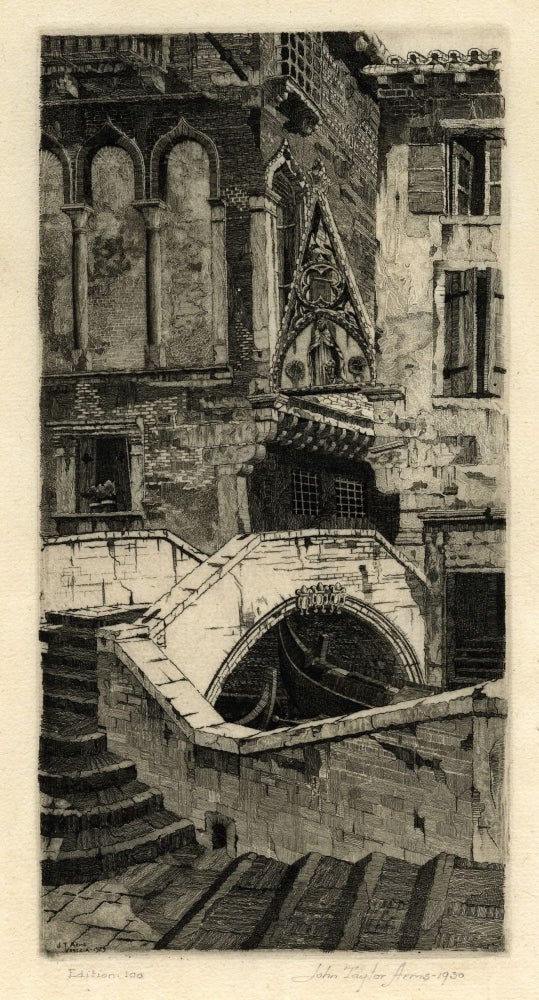 194 Porta del Paradiso, Venezia. John Taylor Arms.