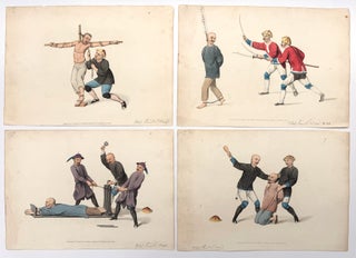 1944 The Punishments of China, 8 plates. John Dadley
