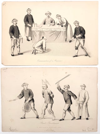 The Punishments of China, 8 plates