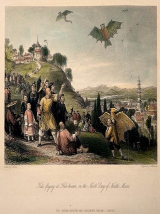 1947 Kite Flying at Hae-Kwan, on the Ninth Day of the Ninth Moon. Thomas Allom, after