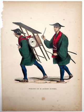Muzikanten Van De Japansche Infanterie; Moeurs, usages et costumes de tous les peuples du monde.